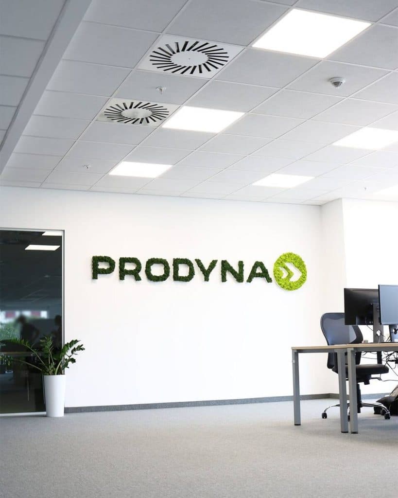 Logo od mahovine - Prodyma